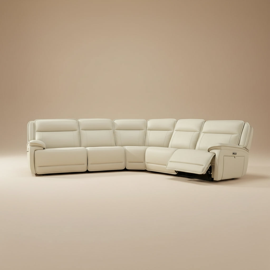 Double Deal 5-Piece Power Reclining Sectional