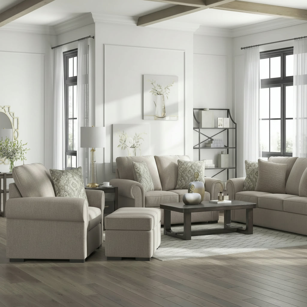 Sararose Stationary Sofa Sets