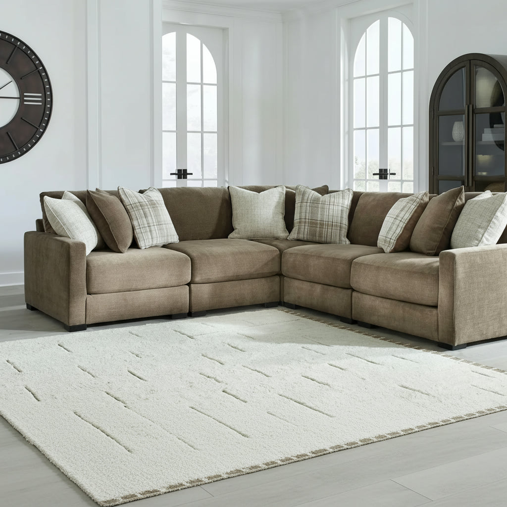 Camellia-Court Stationary Sectionals