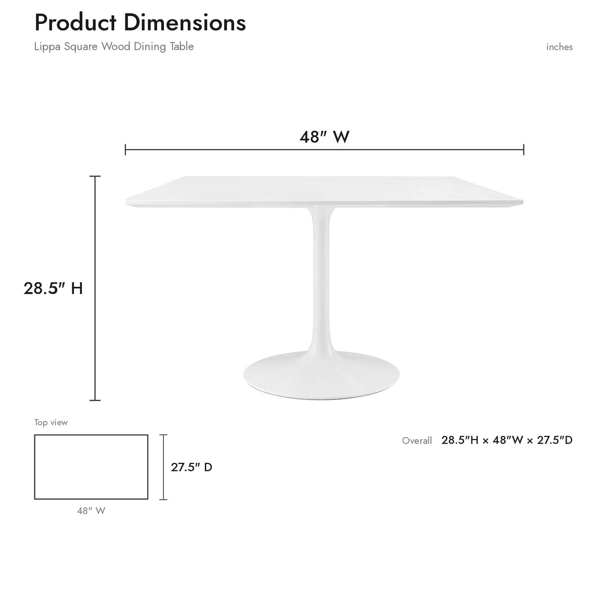 Product Dimensions