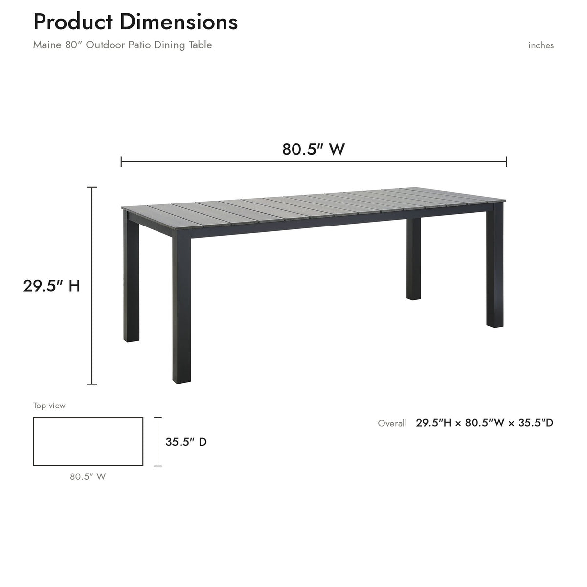 Product Dimensions