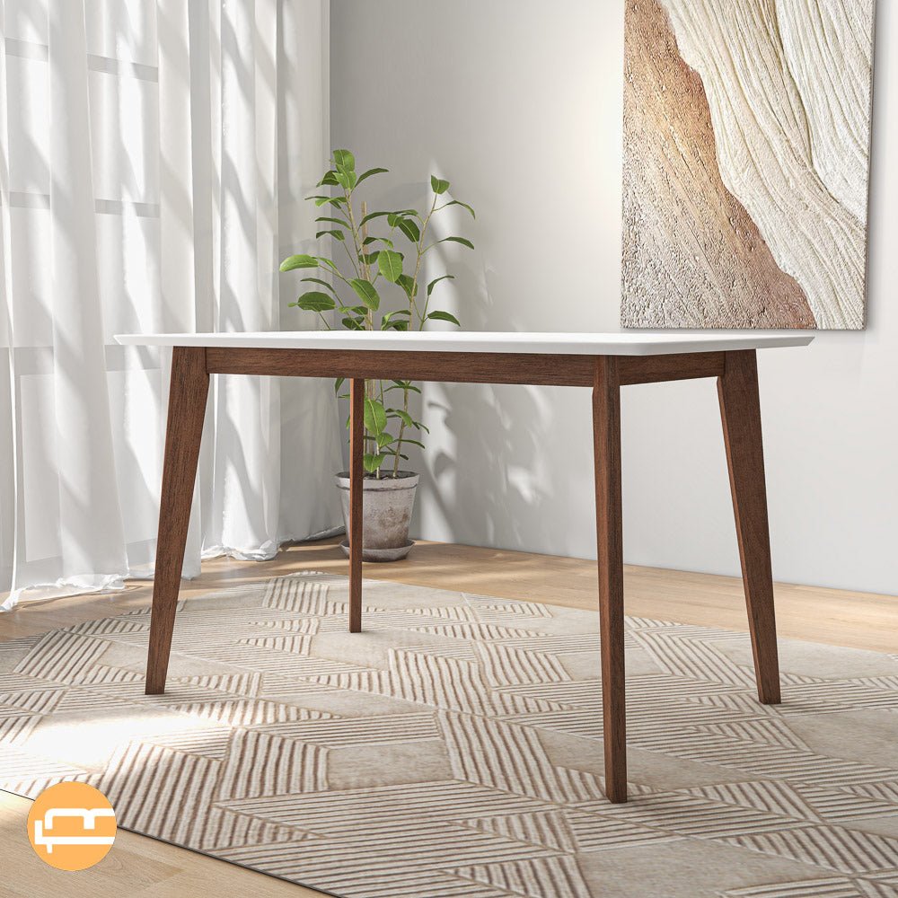 Abbott White Large Dining Table