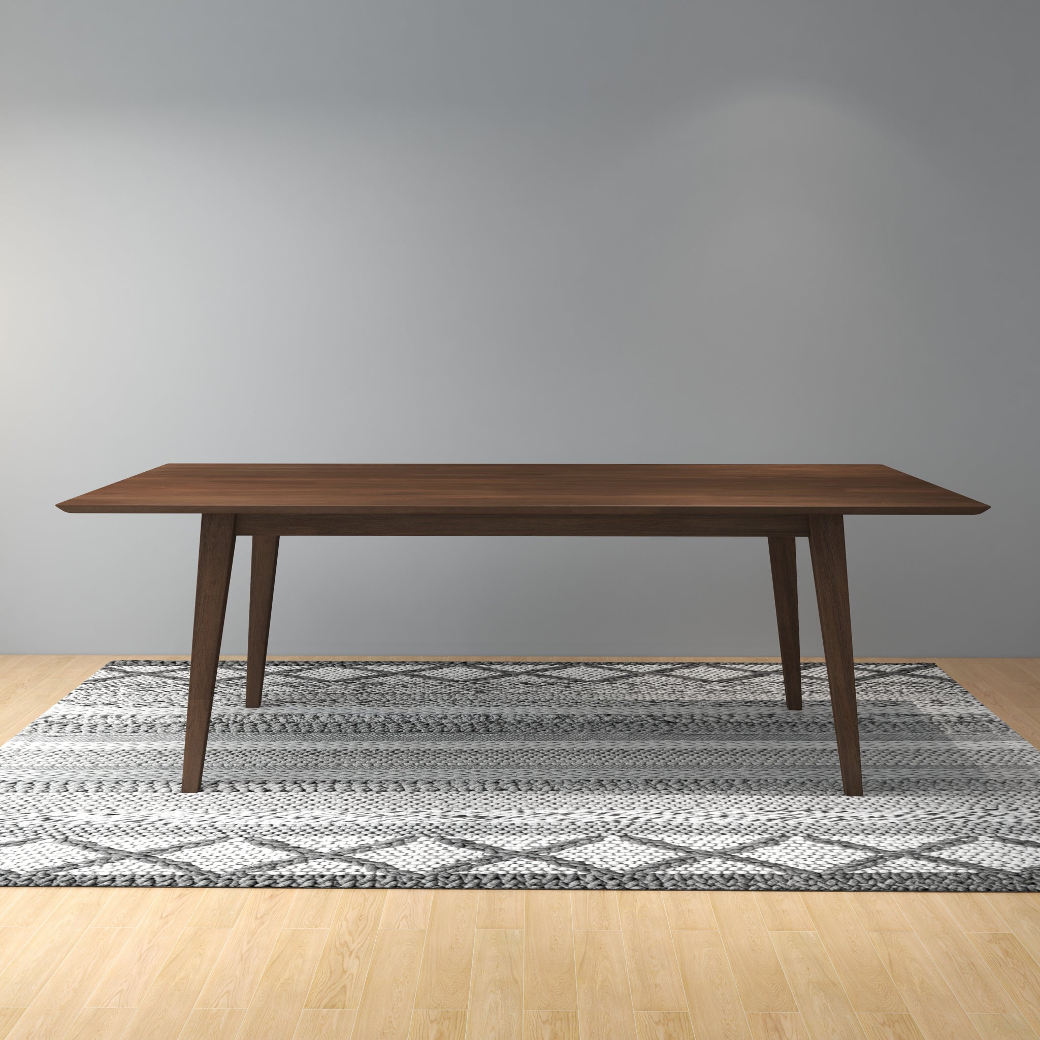 Adira Solid Wood Walnut XL Dining Table