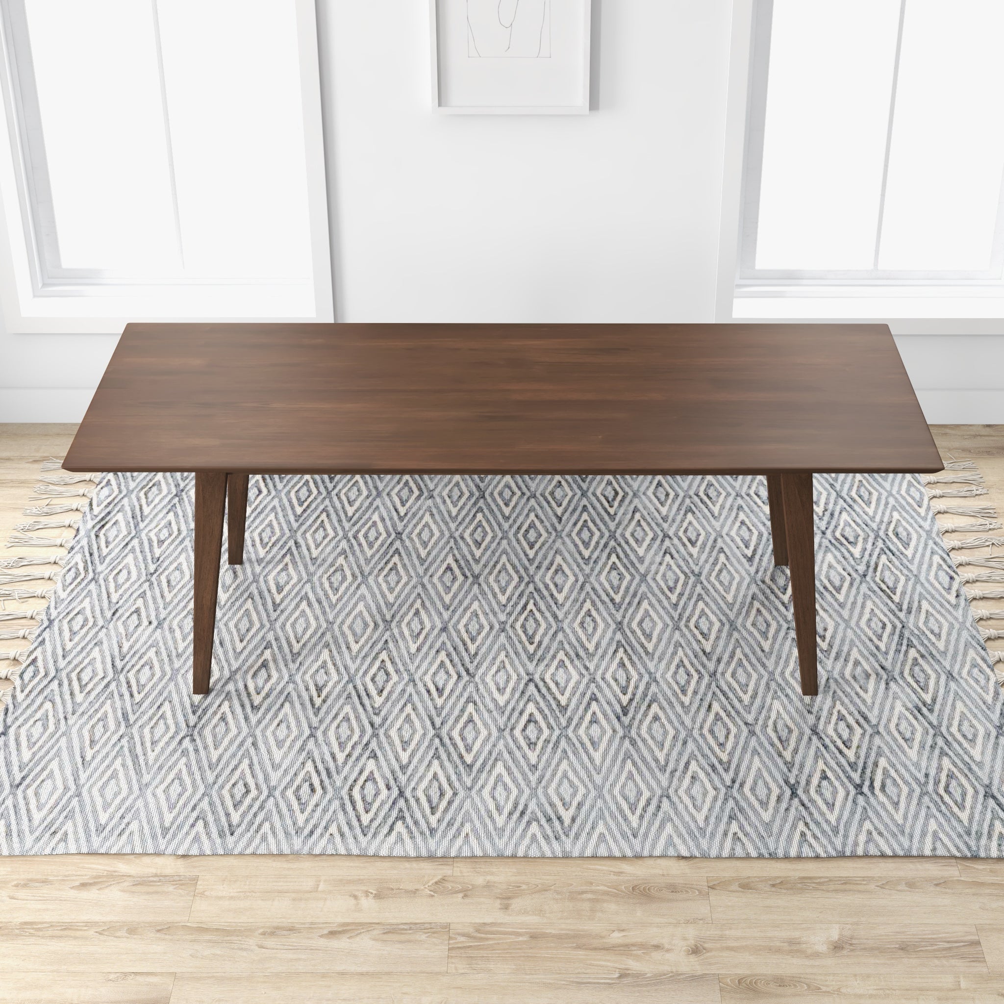 Adira Solid Wood Walnut XL Dining Table