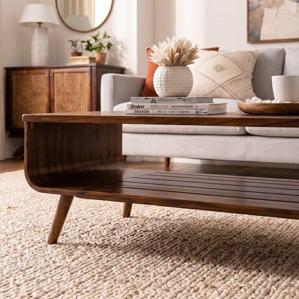 Agora Coffee Walnut Table