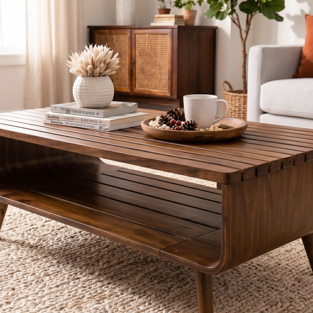 Agora Coffee Walnut Table