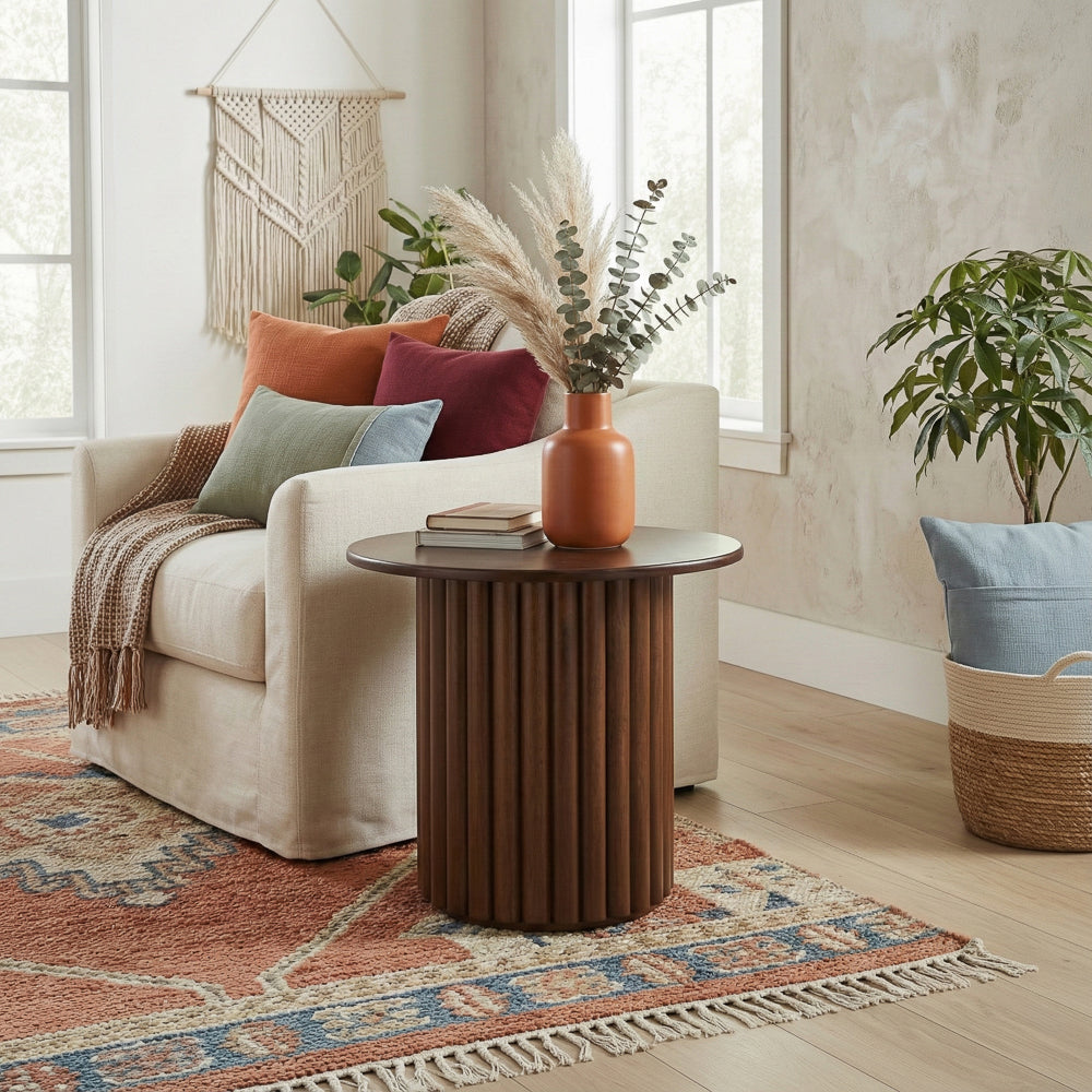 Ariel Walnut End Table