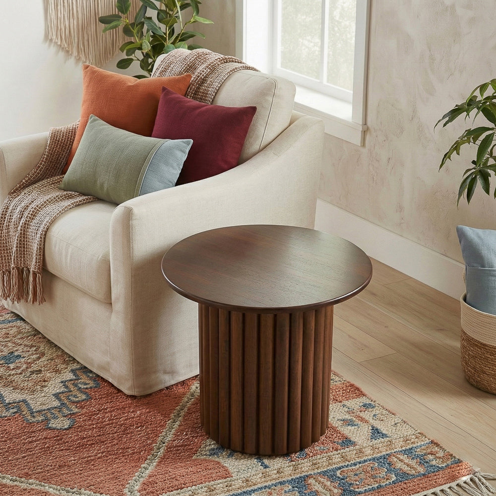 Ariel Walnut End Table