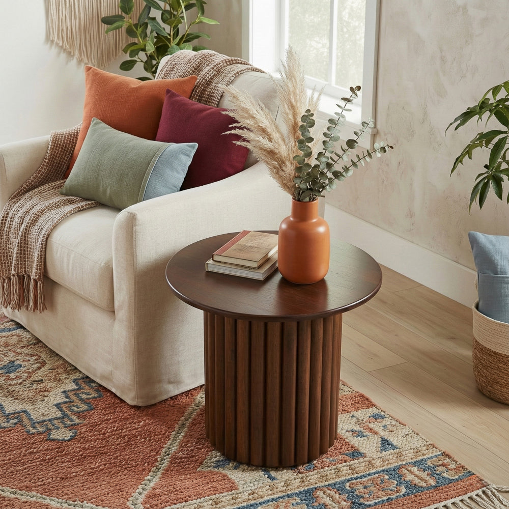 Ariel Walnut End Table