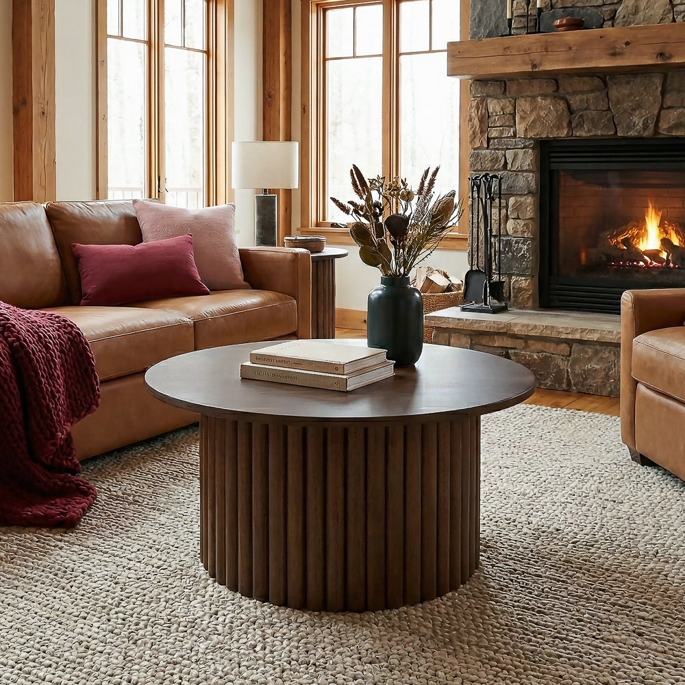 Ariel Walnut Coffe Table