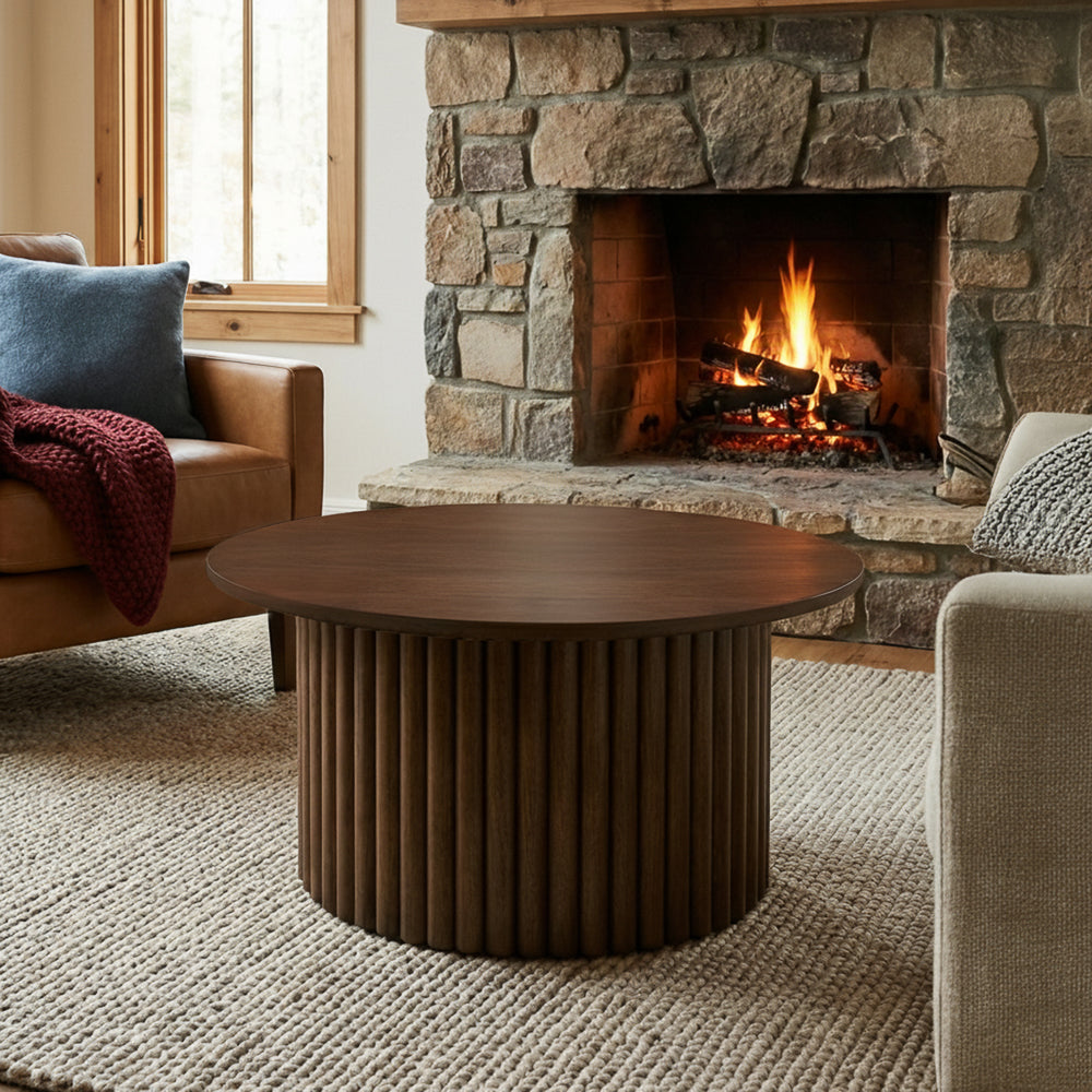 Ariel Walnut Coffe Table