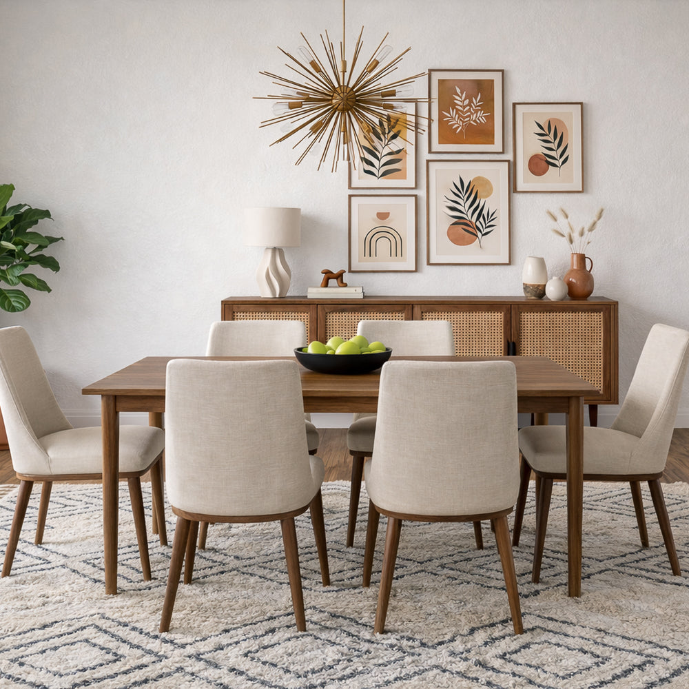 Brighton Beige Dining Chair - Set of 2