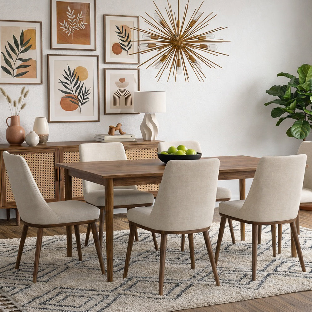 Brighton Beige Dining Chair - Set of 2