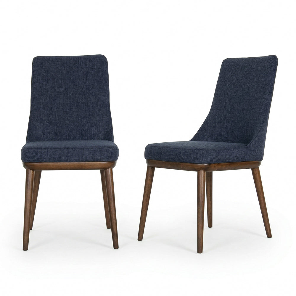 Brighton Navy Blue  Dining Chair - Set of 2