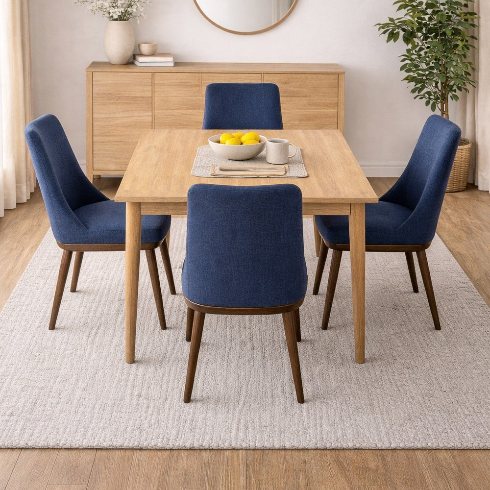 Brighton Navy Blue  Dining Chair - Set of 2