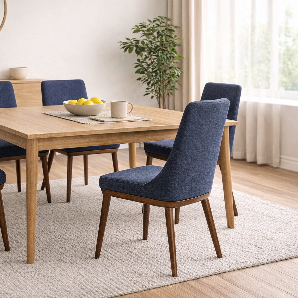 Brighton Navy Blue  Dining Chair - Set of 2
