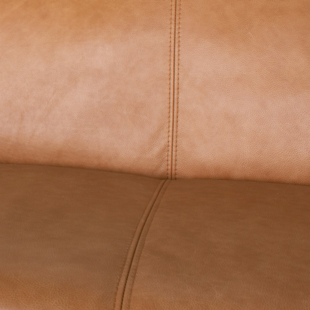 Brooklyn Cognac Leather Sofa