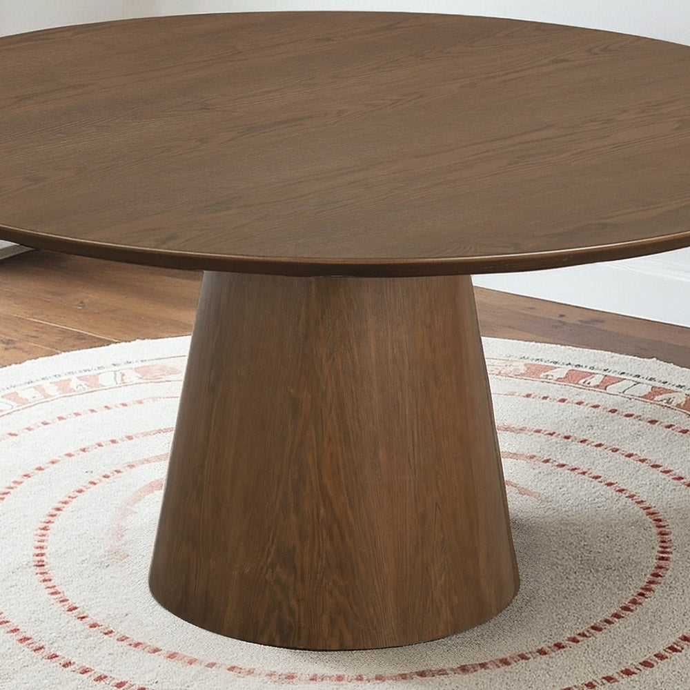 Camden Walnut Round Dining Table - Large