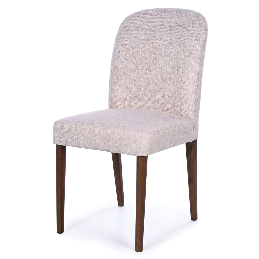 Coup Beige Fabric Dining Chair - Set of 2