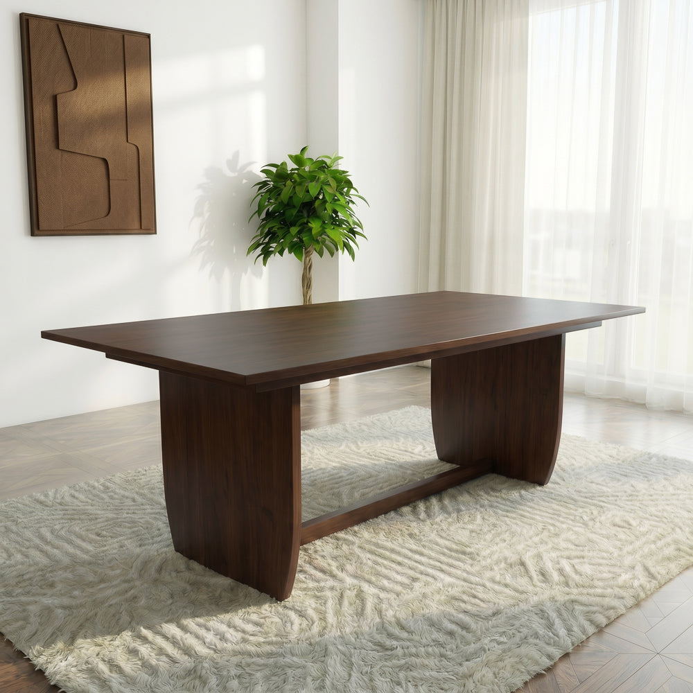 Donna Walnut Dining Table