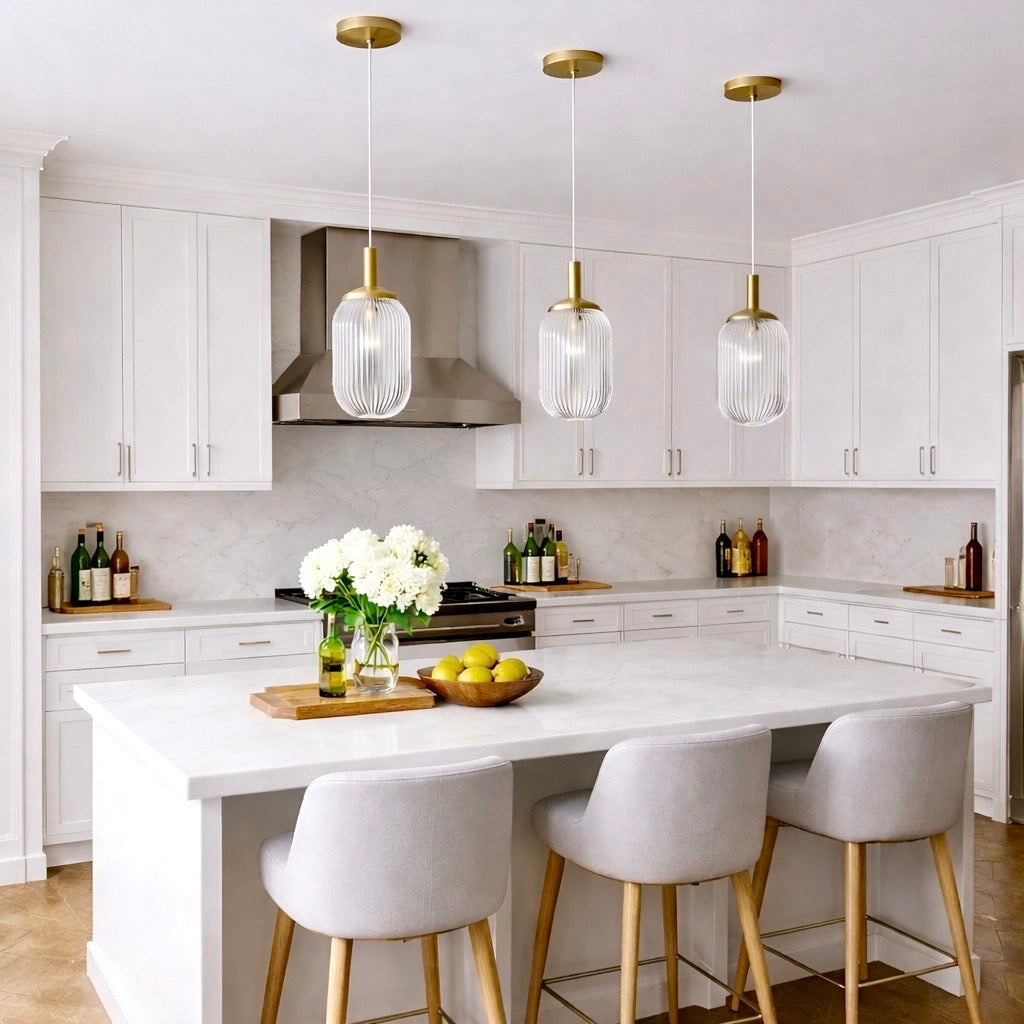 Halo Pendant Lamp - Gold - Clear