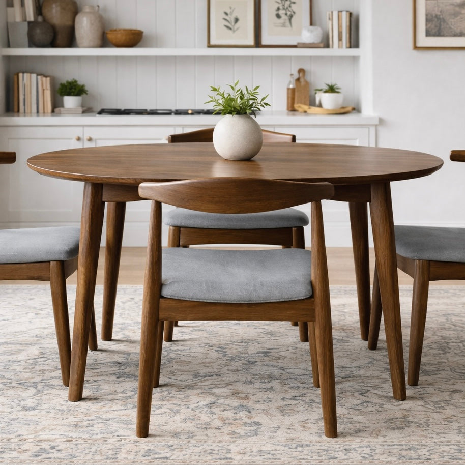 Juliet Grey Fabric Dining Chair - Set of 2