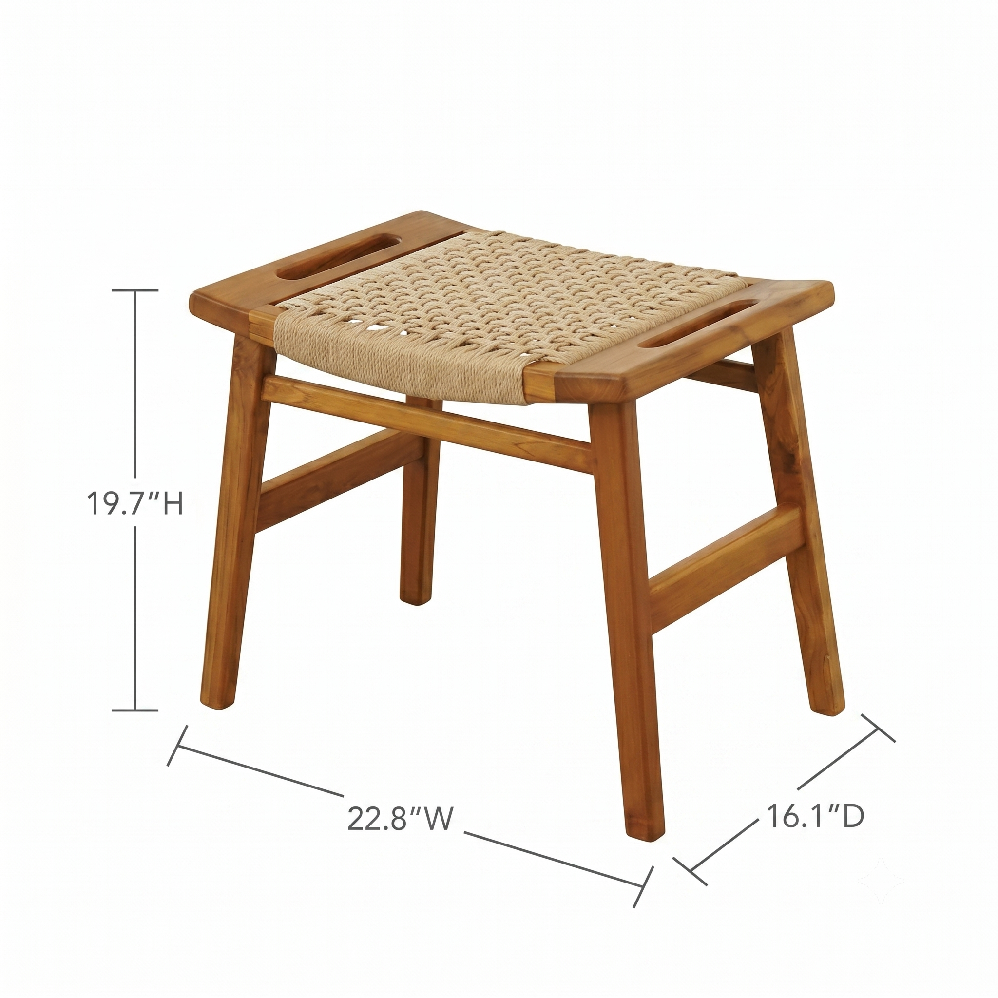 Kermit Stool - Tan Loom