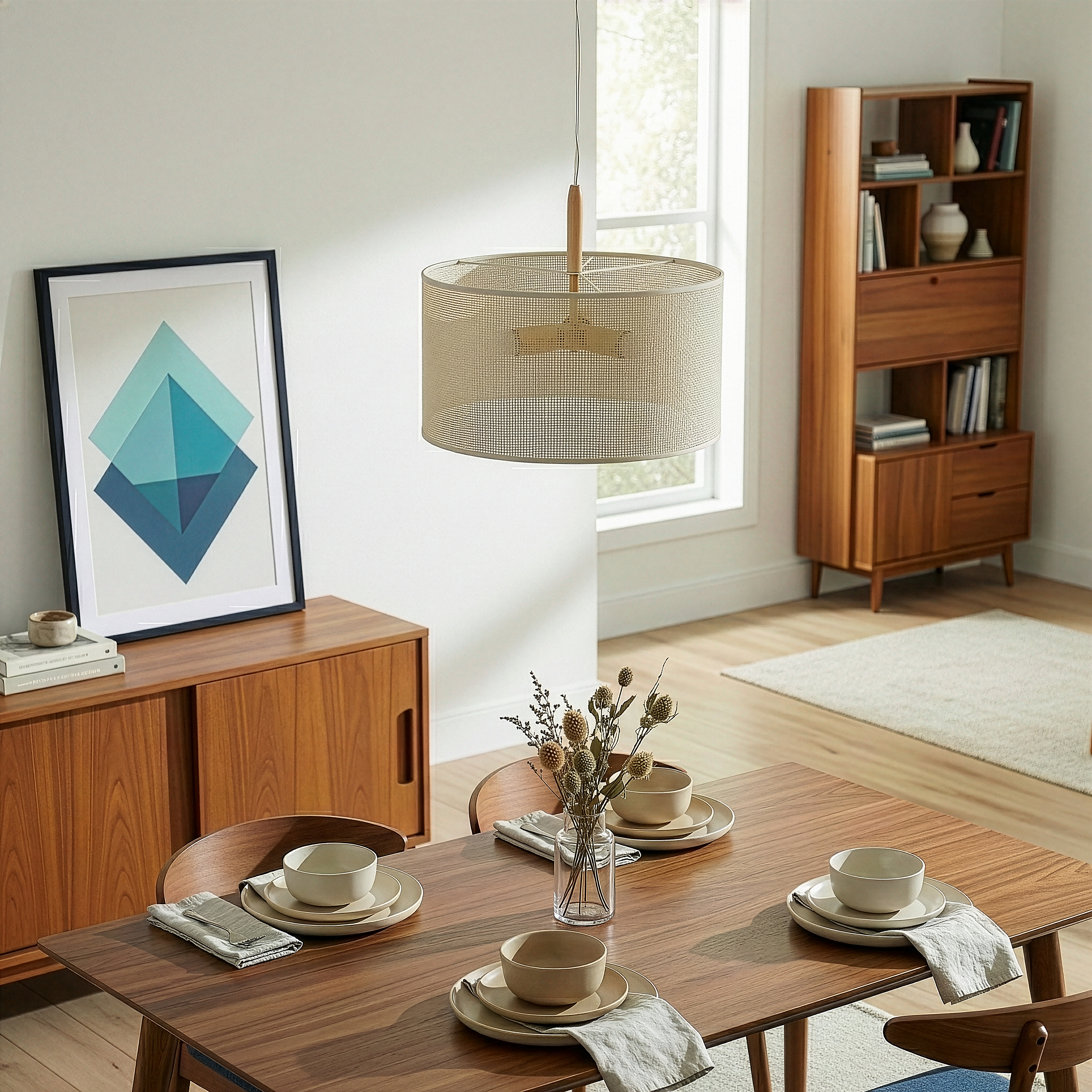 Lighten Pendant Lamp Oak - Natural - Gold