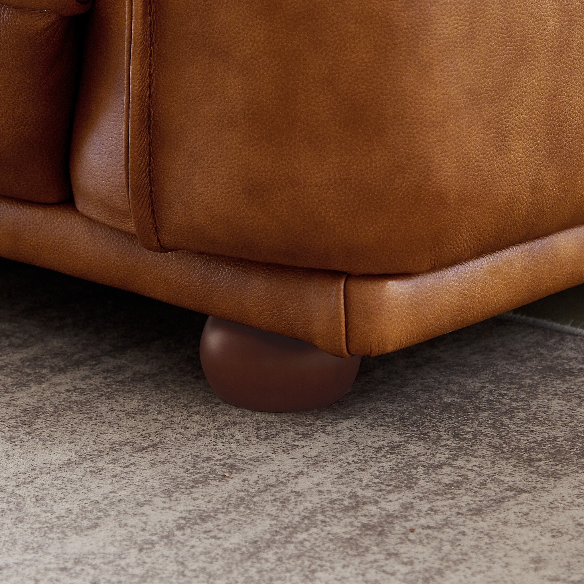 Mansfield Cognac Leather Sofa