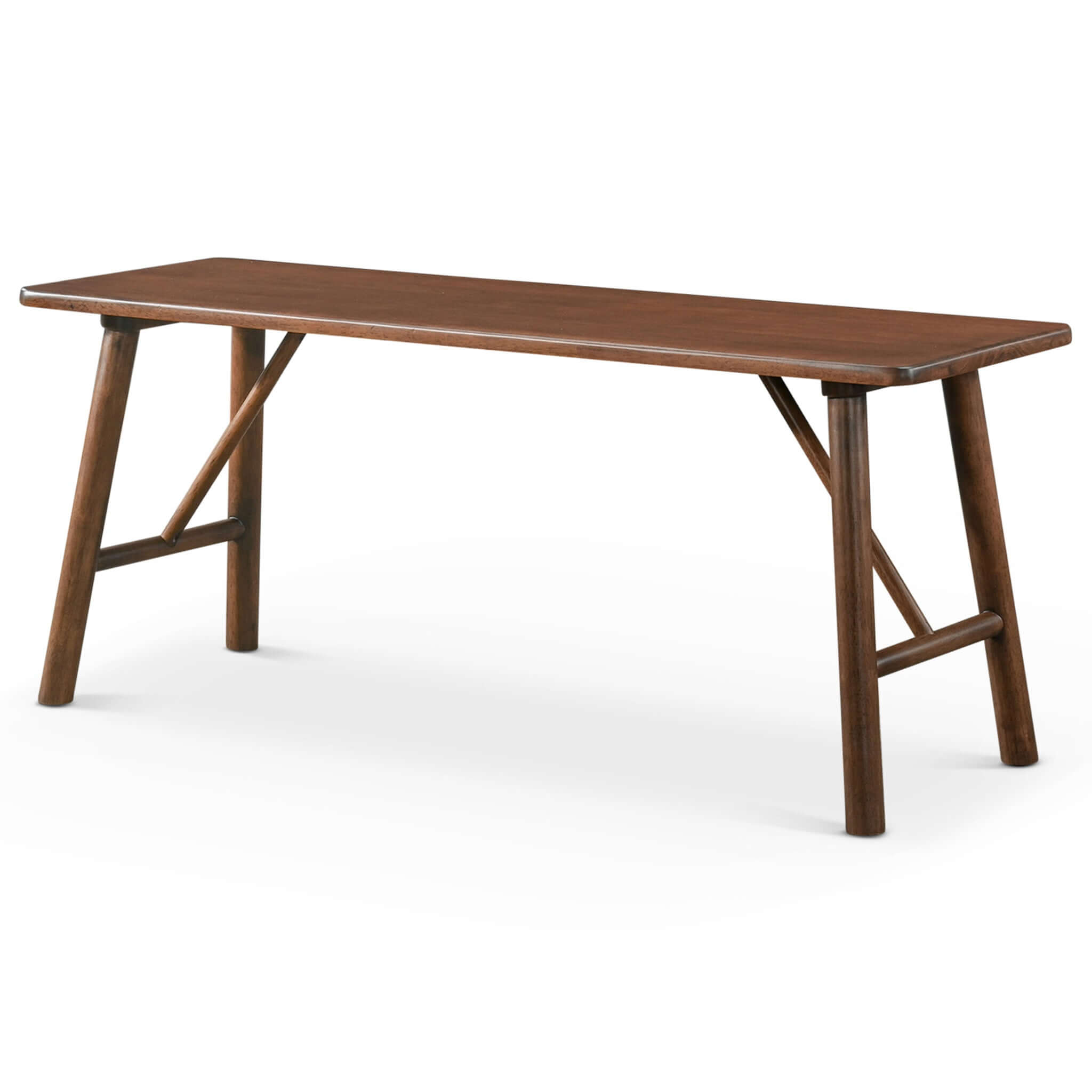 Marina Walnut Bench - New York Modern Furniture