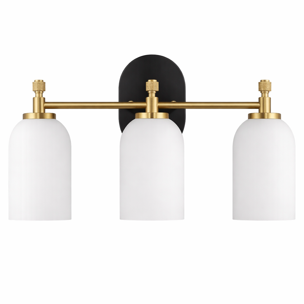 Meadows Three Lights Vanity Wall Light