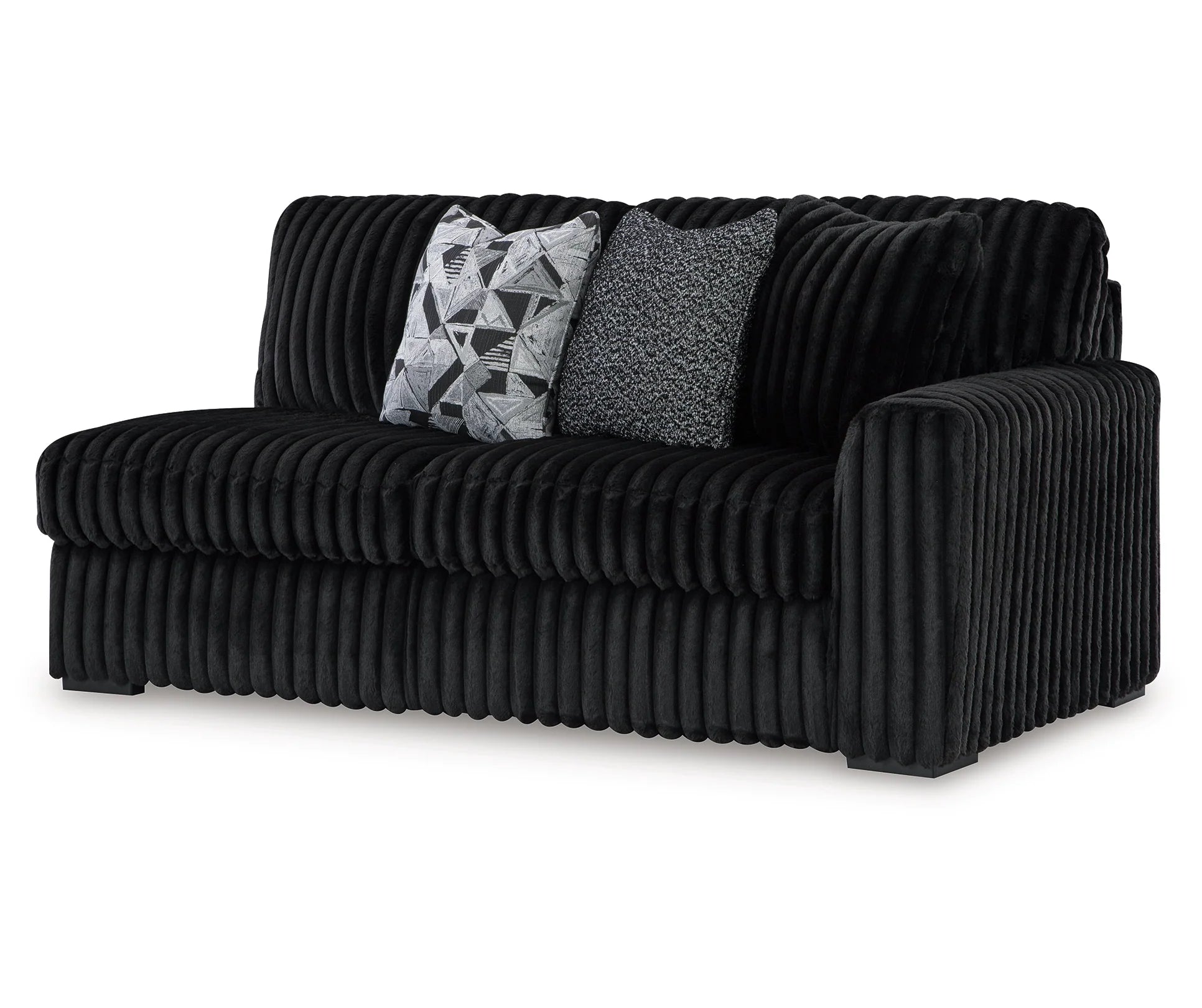 Midnight-Madness Corduroy Sofa