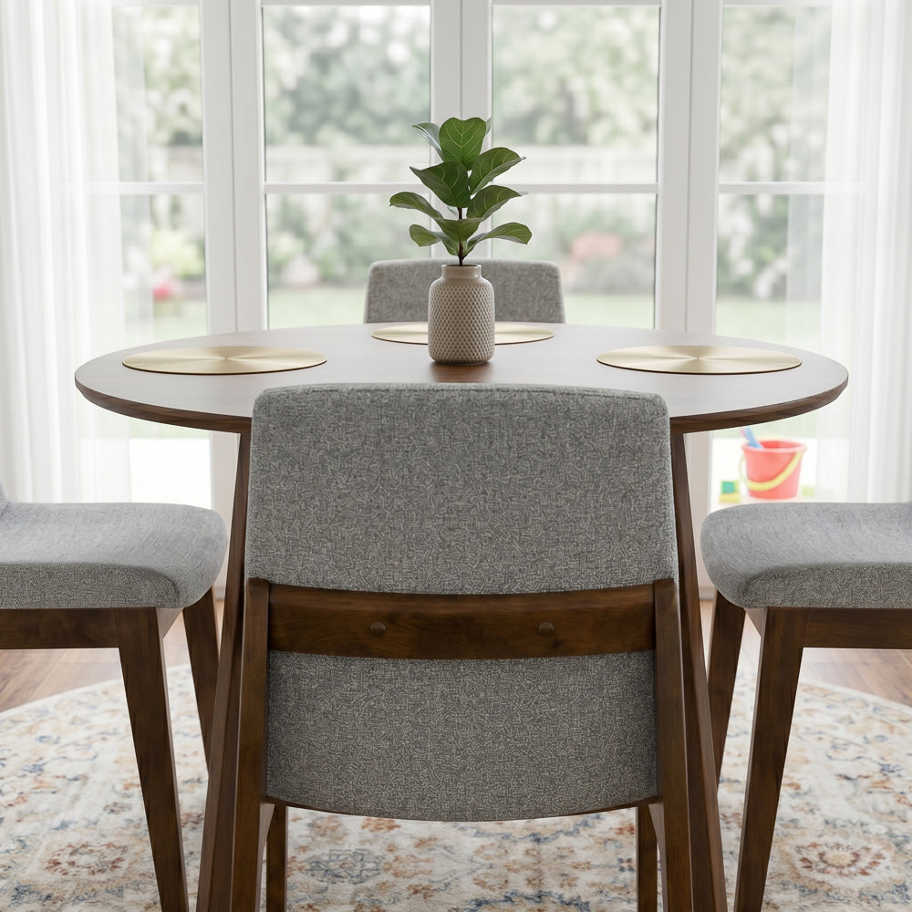 Ohio Dining Chair Light Grey - Set of 2