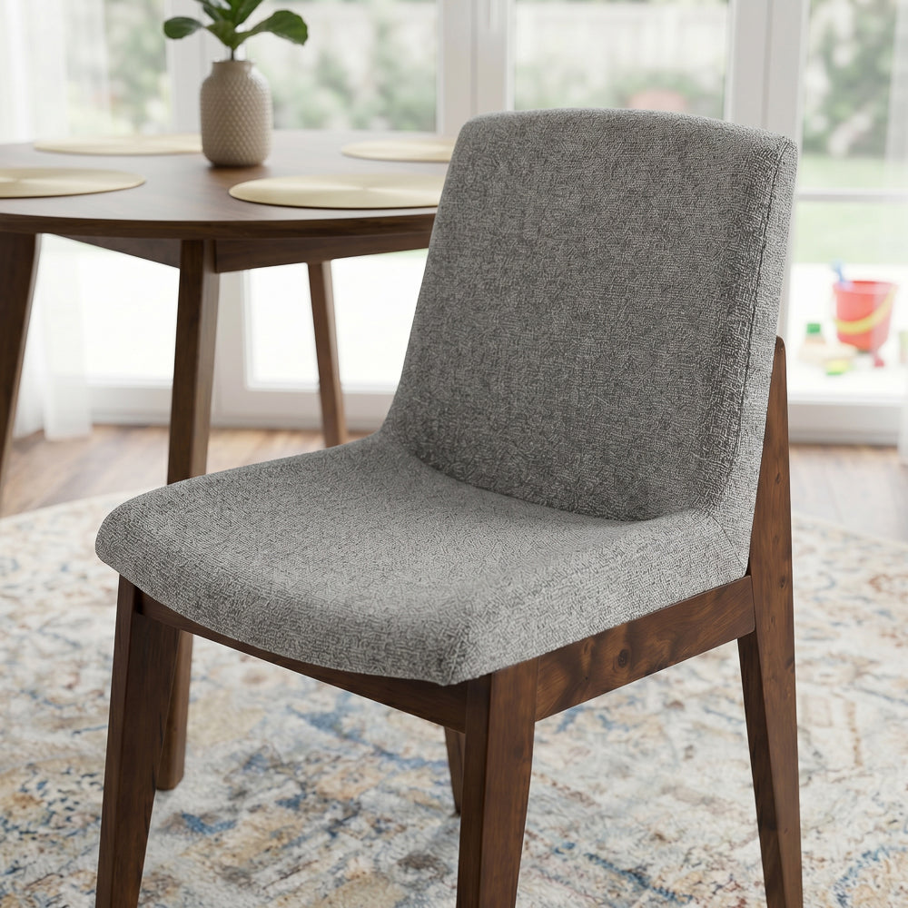 Ohio Dining Chair Light Grey - Set of 2