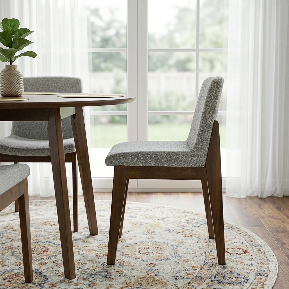 Ohio Dining Chair Light Grey - Set of 2