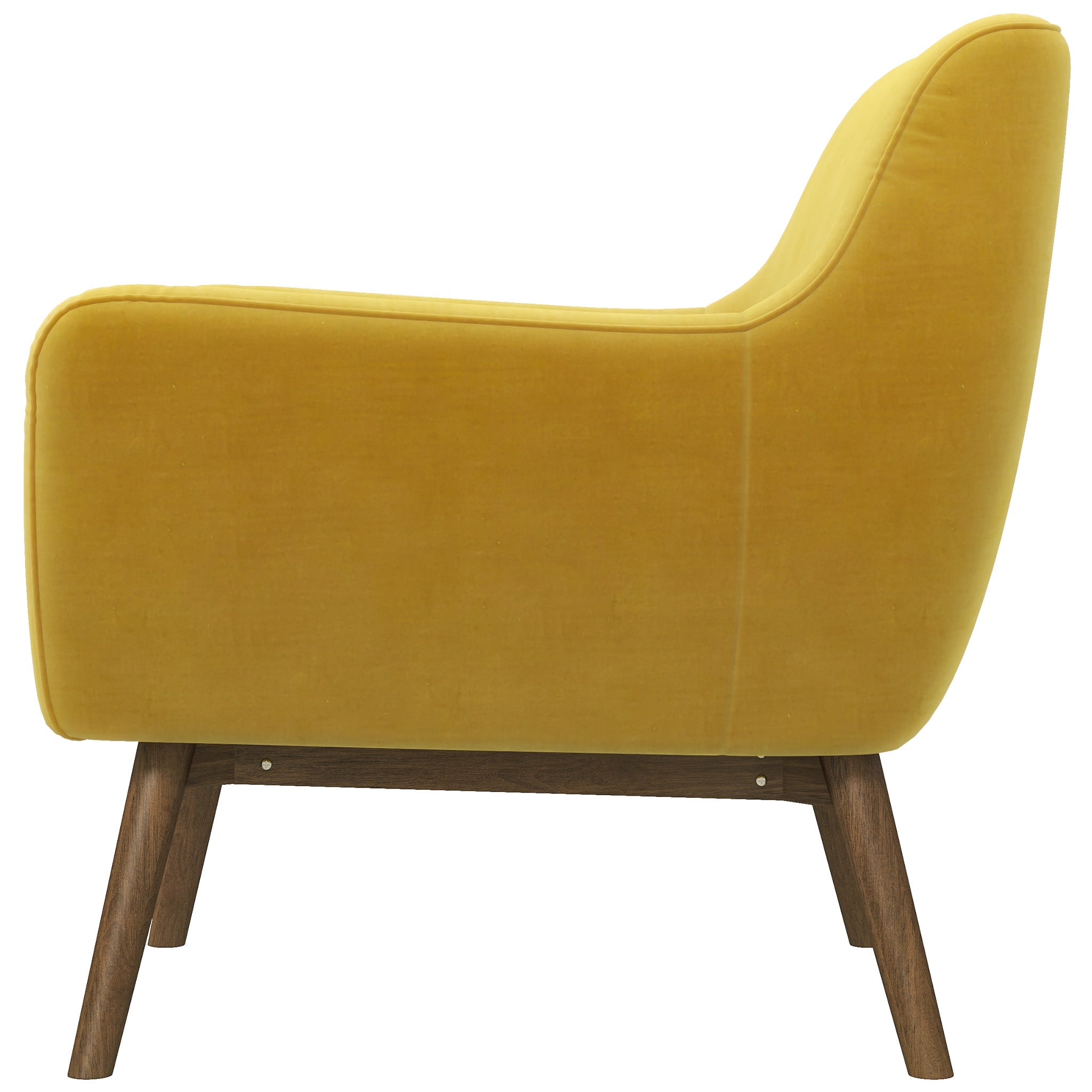 Penny Gold Velvet Armchair