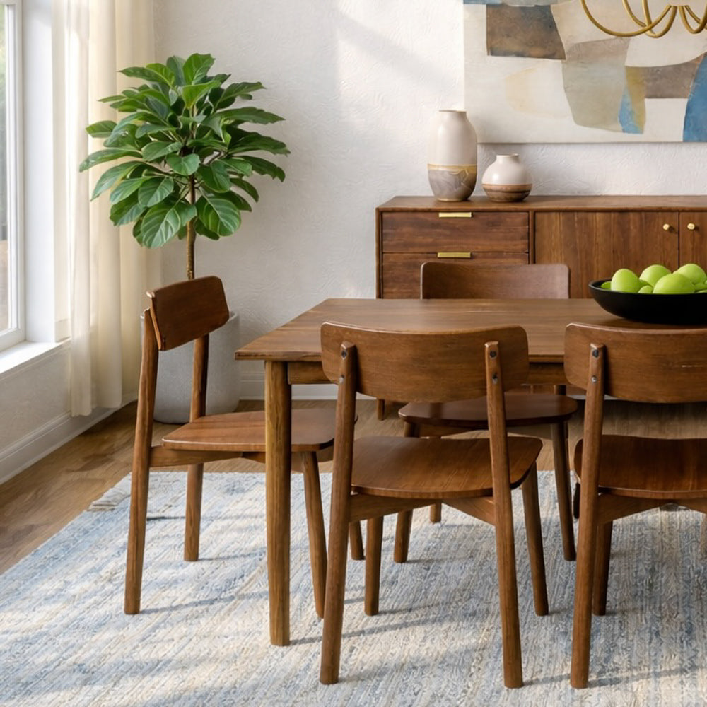 Piper Walnut Dining Chair - Set of 2