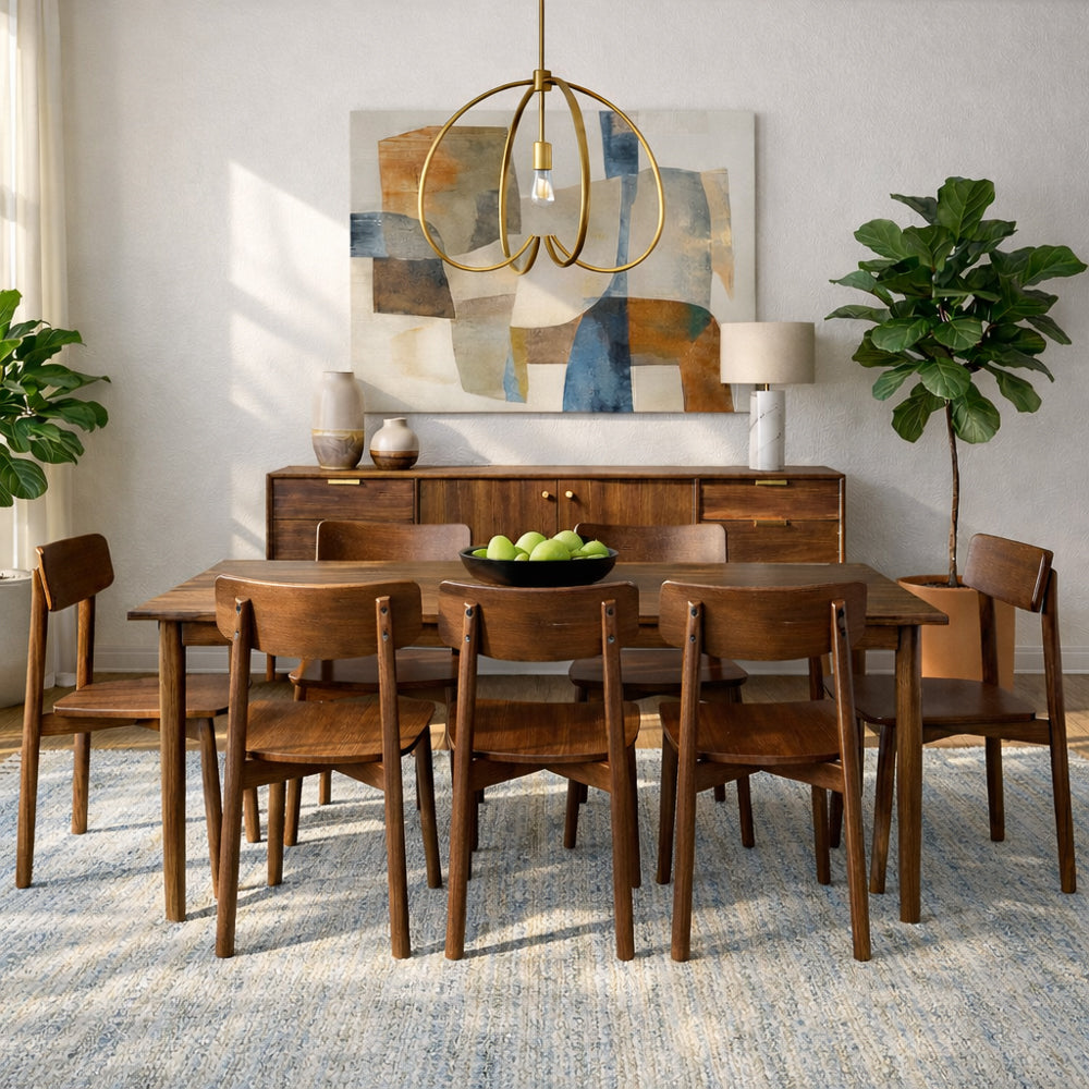 Piper Walnut Dining Chair - Set of 2