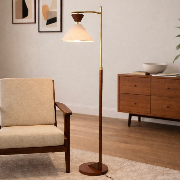 Quasar Floor Lamp - Brown