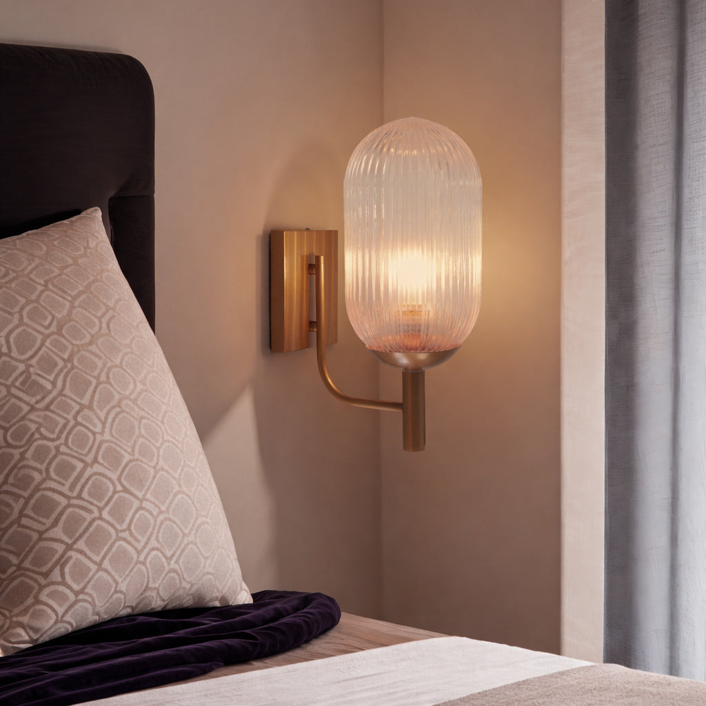 Ray Wall Lamp - Bronze - Clear