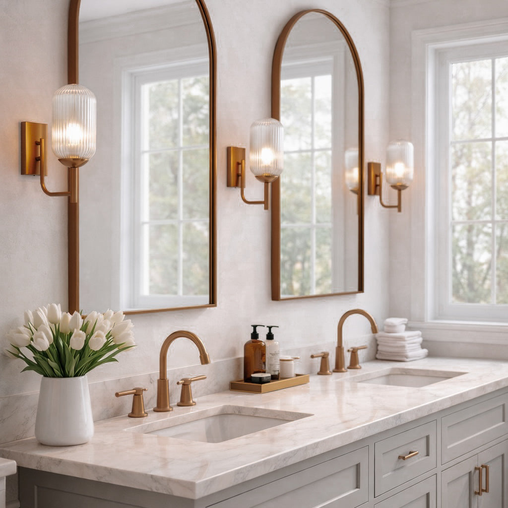Ray Wall Lamp - Bronze - Clear