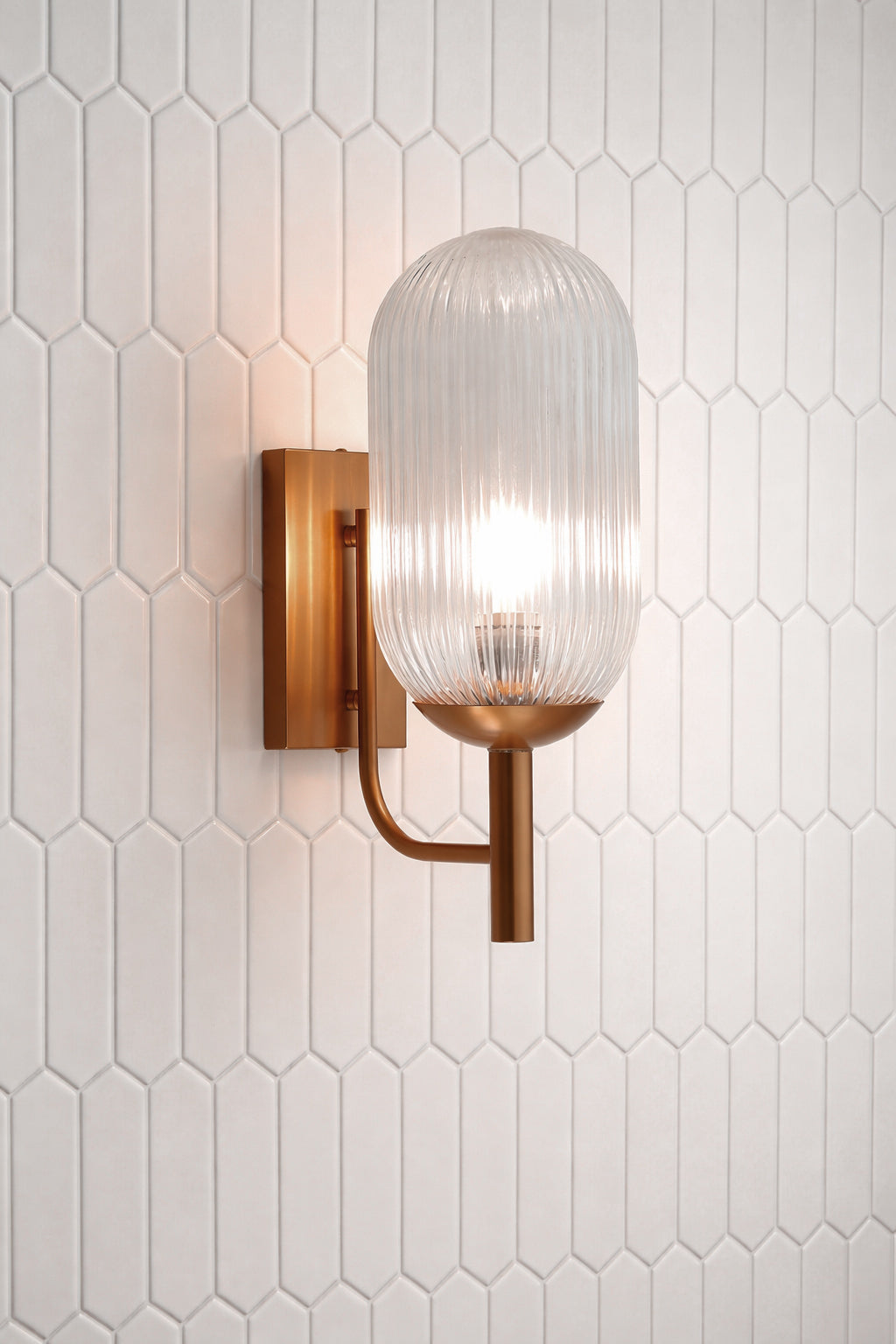 Ray Wall Lamp - Bronze - Clear