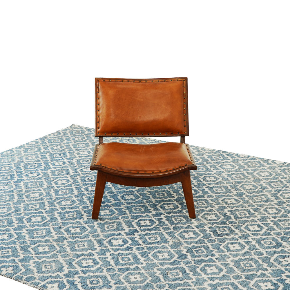 Tator Lounge Chair - Tan Leather