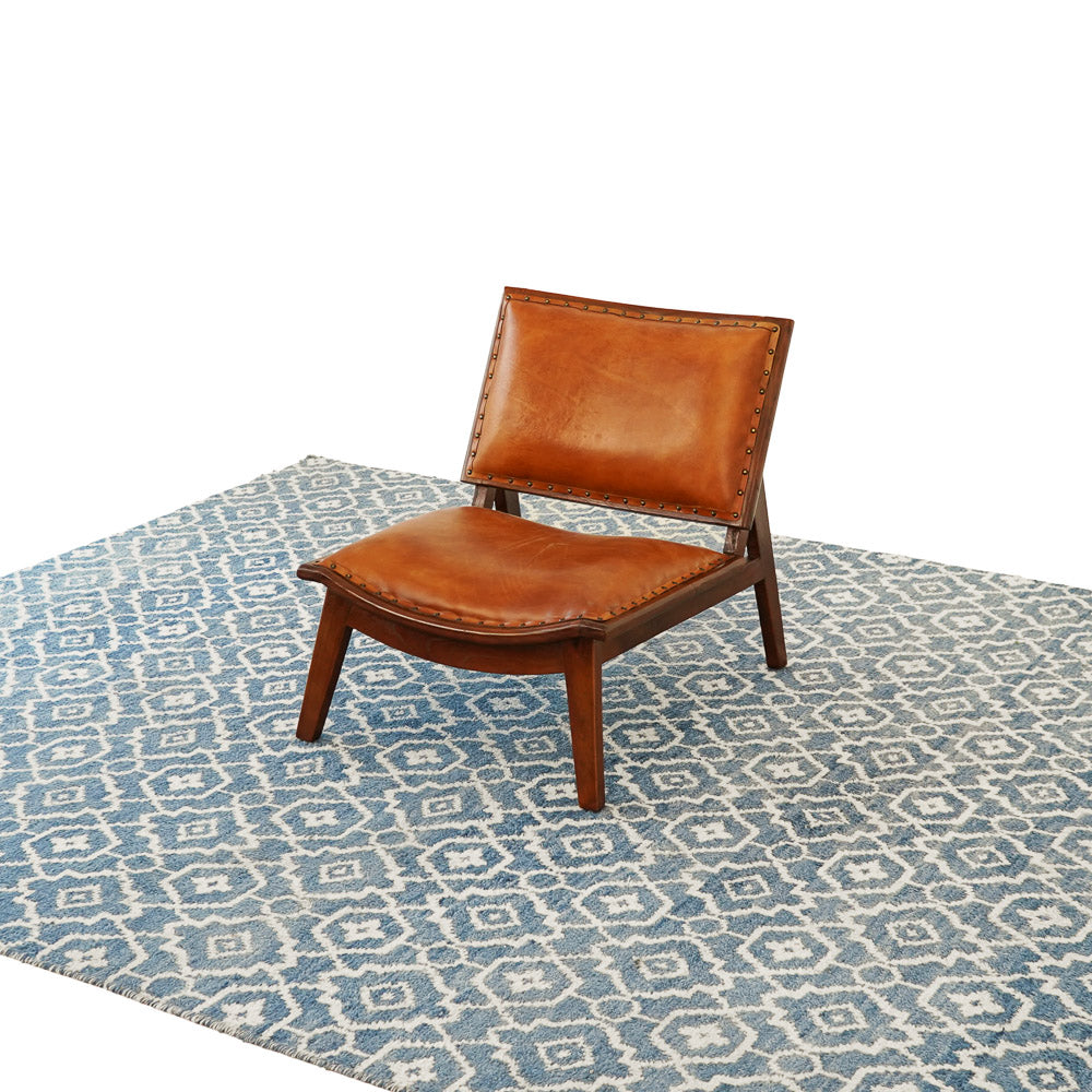 Tator Lounge Chair - Tan Leather