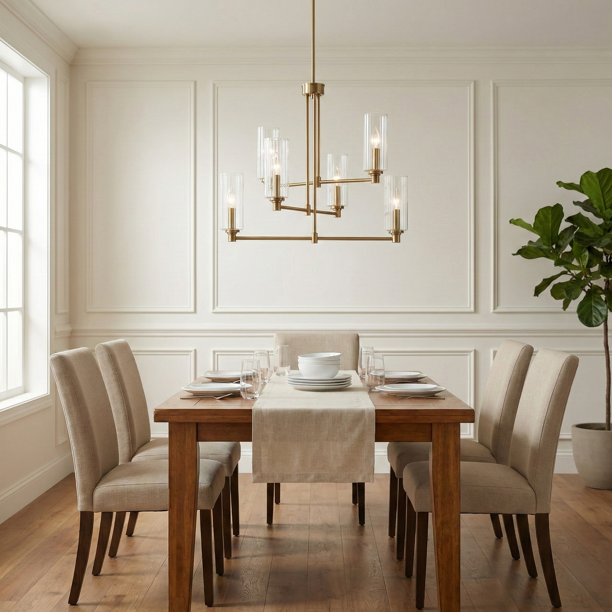 Timeless Six Lights Chandelier