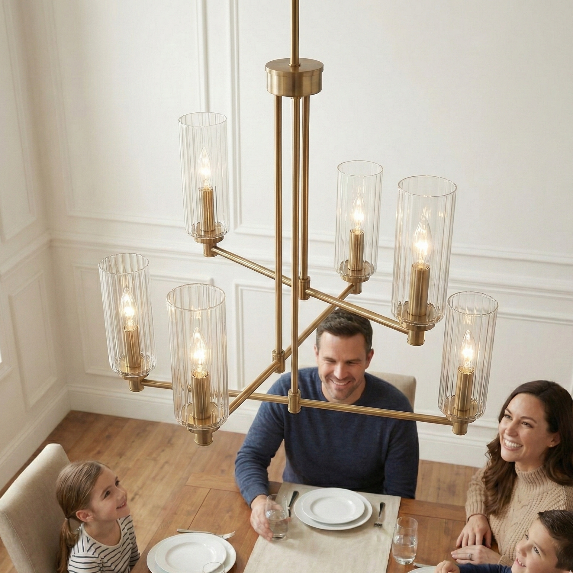 Timeless Six Lights Chandelier