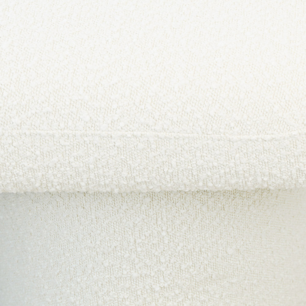 Tulia Bench - Ivory Boucle