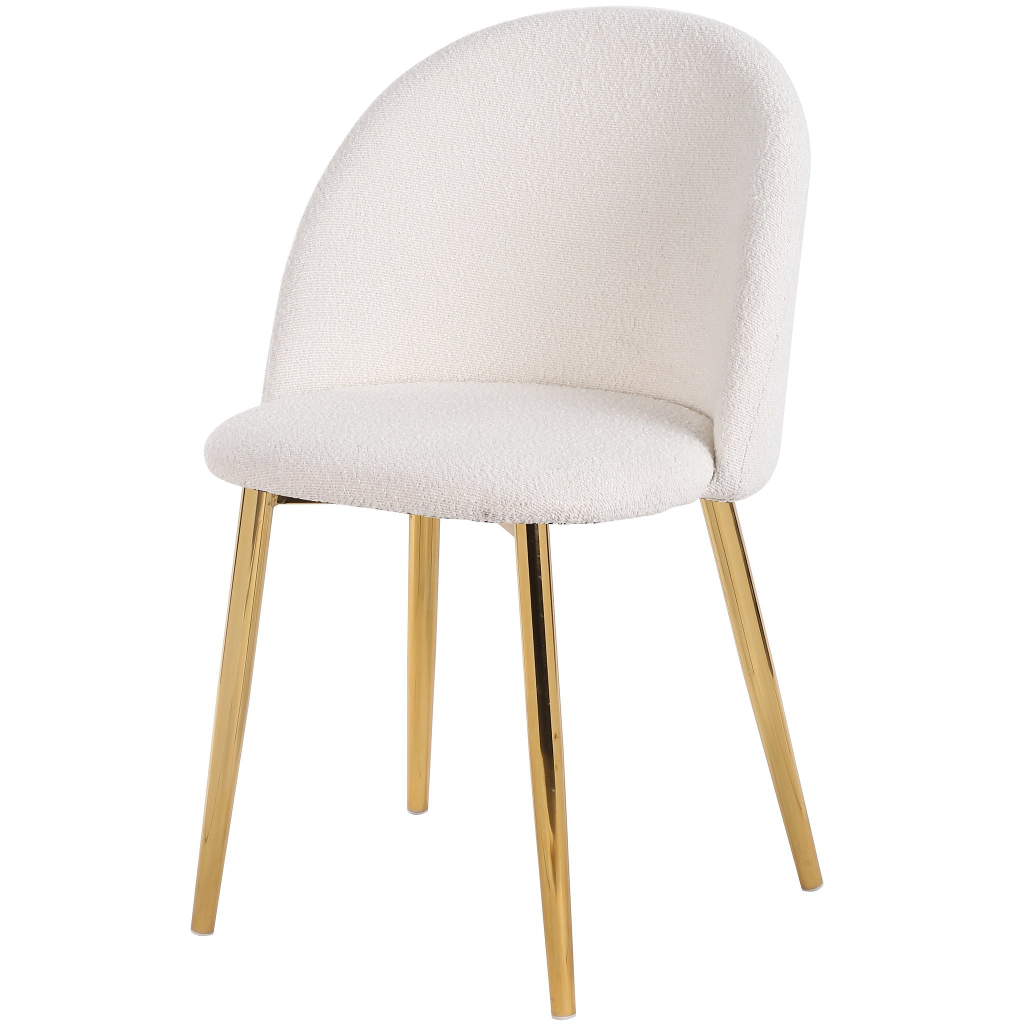 Vanessa Beige Boucle Dining Chair - Set of 2