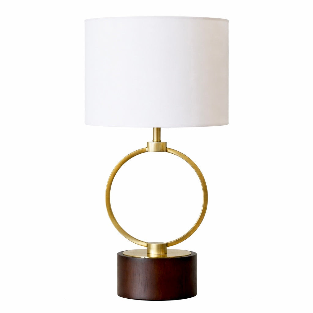 Vega Metal Circular Table Lamp