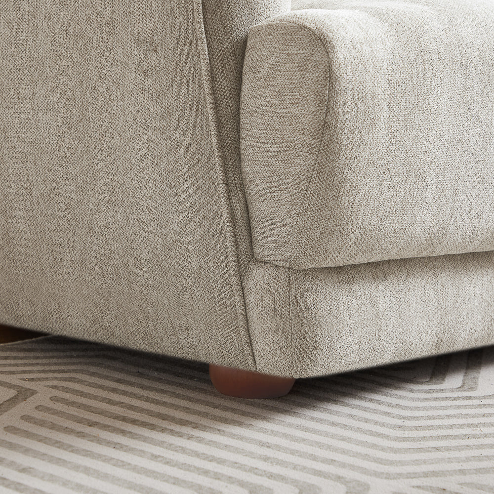 Venus Cream Fabric Sofa